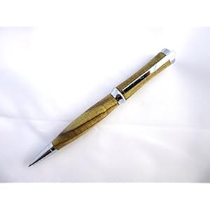 Von Hand gedrechselter Drehkugelschreiber Modell 