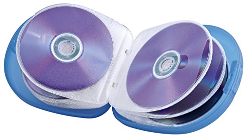 Hama CD Case 24, Blau-Transparent - 2