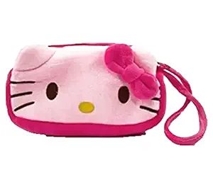 DZert Hello Kitty Pen & Pencil, Geometry, Pouch Bag School Supplies for Kids Boys/Girls Soft Toys