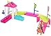 Produktbild Barbie FHV66 On The Go Pony-Rennen Spielset, Multicolour
