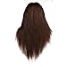 Hairdressing 98% Professional Real Human Hair 24 Inch,CoastaCloud Training Mannequin Head Hairdresser Human Hair with Clamp