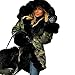 Produktbild Mitlfuny Bekleidung&Accessoires,Frauen halten warme Winterjacke Parka Kapuzenmantel Fishtail Long Sleeves Mantel