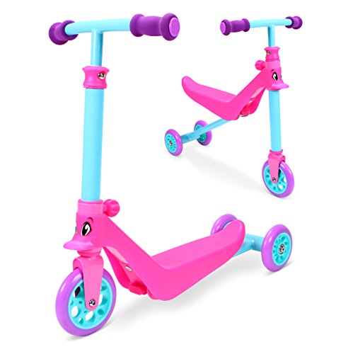 Preisvergleich Produktbild Zycom Zykster 2 in 1 Scooter (pink / türkis)