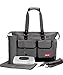 Love is Baby Lightweight Changing Bag Set 5PCS Diaper Bag - Grey