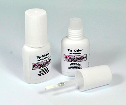 RM Beautynails 1x Tip Kleber Nagelkleber 7,5 ml Pinsel Flasche Fingernagel Kunstnagel Nageldesign