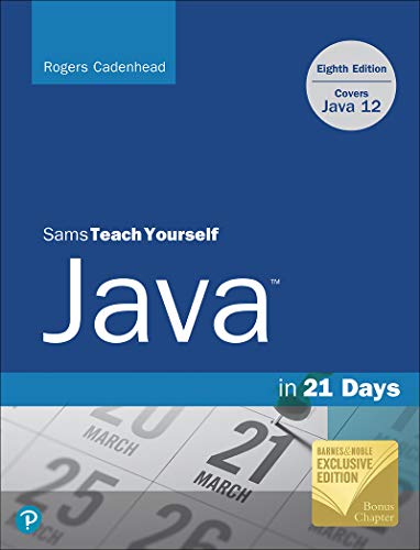 Sams Teach Yourself Java In 21 Days Covering Java 12 Barnes