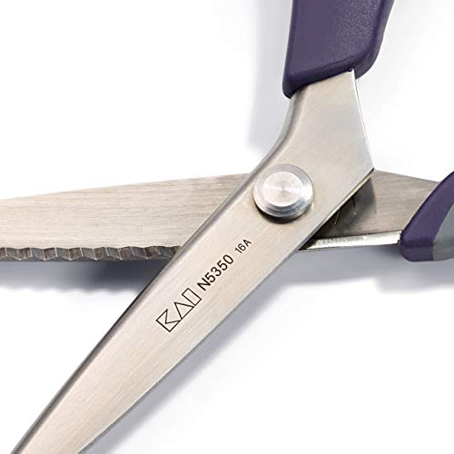 Prym Professional Zackenschere 9" 23 cm Schere, Stainless_Steel, violett,