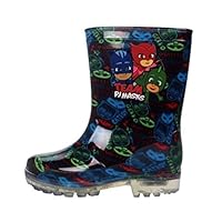 boys flashing wellies