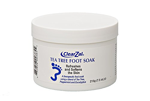 ClearZal Silk Tea Tree Foot Soak 215g
