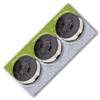 3 x Ersatzfadenspule für Rasentrimmer Fadenspule Gardenline – Einhell – King Craft – Top Craft - 2