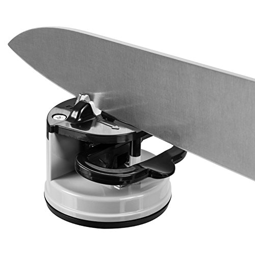 Messerschärfer, professioneller Messerschleifer für Küche und Chef Köche, Schärfer für Messer und Scheren, Schleifer für Messer für Kochkurse, Knife Sharpener, MAX4MIN - 7