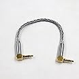 Xinhs 3.5mm Male to 3.5mm Male Audio Cable, 4 Core Crystal Copper Graphene Plated Earphone Aux Cable Auxiliary Cable for Headphones Car Home Stereos Speakers Tablets iPhone iPad