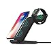 Produktbild Qi Wireless Charger DoSHIn 2 in 1 Ständer Ladegerät Dock Ladegerät für Apple Watch Cradle Halter Halterung Armbanduhr Ständer für Apple Watch iPhone 8/8 Plus/X, Samsung S9/S8/S7 und Mehr