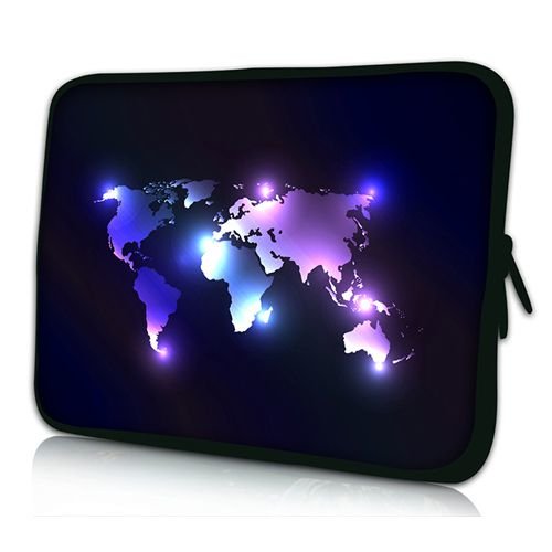 PEDEA Design Schutzh  lle Notebook Tasche bis 17 3 Zoll  43 9cm   Dark World