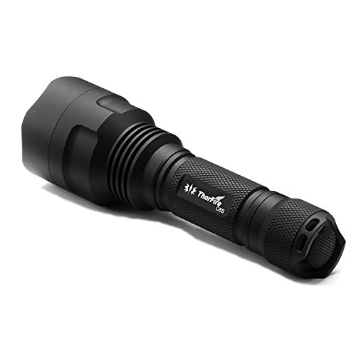 ThorFire C8s Taschenlampe, Cree XM-L2 LED Taschenlampe Lampens 900LM Taschenlampe Licht Angetrieben durch 18650 Akku Für Radfahren Jogging Camping Wandern Jagen - 2