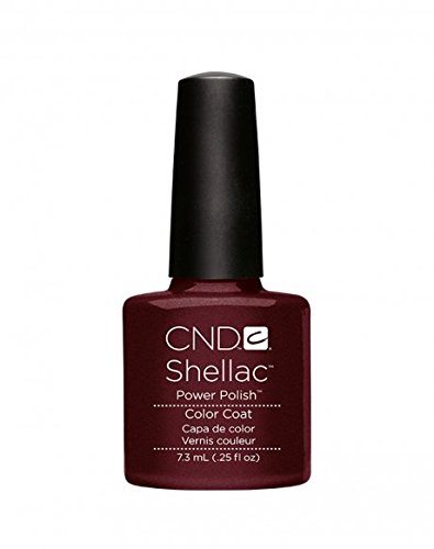 CND Shellac Nail Polish, Dark Lava