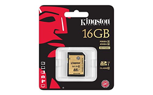 Kingston SDA10/16GB UHS-I SDHC/SDXC SD-Karte Klasse 10 Speicherkarte - 3