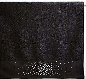 Black Rhinestone Diamante Hand Towel: Amazon.co.uk: Kitchen & Home