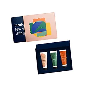 Arata Natural Mini Deep Hydration Bath And Hair Gift Box For Women & Men || Hydrating Shampoo (75 Ml), Conditioner (75 Ml), Body Wash (75 Ml) || All Natural, Vegan & Cruelty-Free || Intensely Nourished Hair & Non Toxic Skin Care