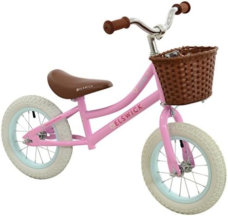 12" Daisy KIDS Runner BIKE - Childrens Falcon (Girls Bicycle) in PINK Ages: 2-4
