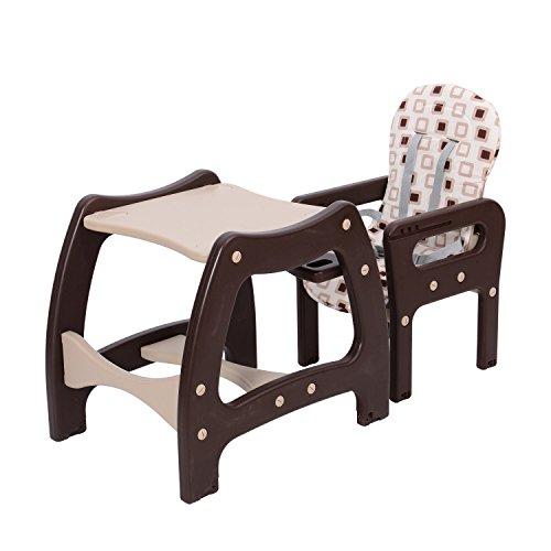 3 in 1 Kinderhochstuhl Kombihochstuhl Multifunktion Babyhochstuhl mit Schaukelfunktion in verschiedenen Farben - 4