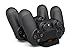 Produktbild BlueBeach® Dual-Ladestation Controller Ladegerät für Playstation 4. Twin Ladestation für 2 Controller - Spielen und Charge Kit System - Dual Docking Ladestation Cradel