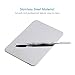 Your Choice NEW High Quality Lady Small Size Easy Carry Stainless Steel Cosmetic Makeup Palette Spatula Pro Best Foundation Palette Makeup Kit(115x75MM)