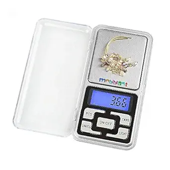 SuperProduct Multipurpose (MH-200) LCD Screen Digital Electronic Portable Mini Pocket Scale(Weighing Scale), 200g