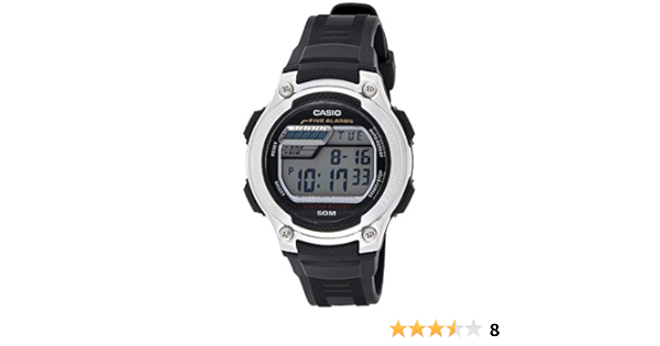 Buy Casio Youth Series Digital Black Dial Men's Watch - W-212H-1AVDF(I074)  at Amazon.in