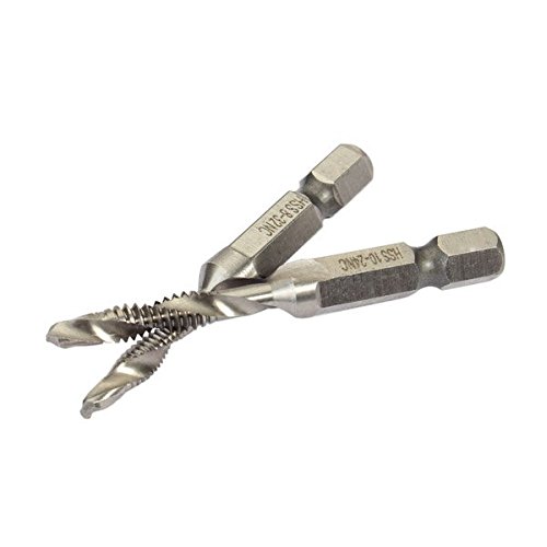 Mohoo Handgewindebohrer Maschinengewindebohrer Drill Bits Satz Edelstahl HSS (M3 M4 M6 M8 M10) Type B - 3