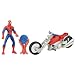Produktbild Hasbro B8014 - Marvel - Ultimate Spider-Man - Sinister 6 - Spider-Man mit Speed-Bike [UK Import]