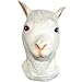 Produktbild Unbekannt Halloween Requisiten Tier Maske Dekoration Alpaka Maske Cosplay Partei Saubere Latex Requisiten Kostüm Ball Kopfbedeckungen (Farbe : A)