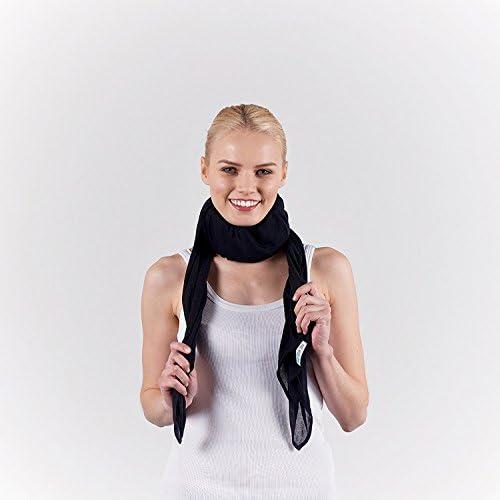 Neck brace cover , smart scarf extremely soft on the skin - THE KOOCARE. Wear your cervical collar with comfort , style and discretion.