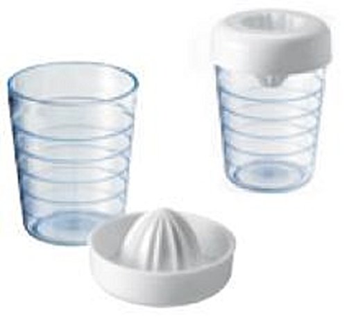 Westmark Mixbecher Shaker mit Zitronenpresse Schüttelbecher, Farblich Sortiert - 2
