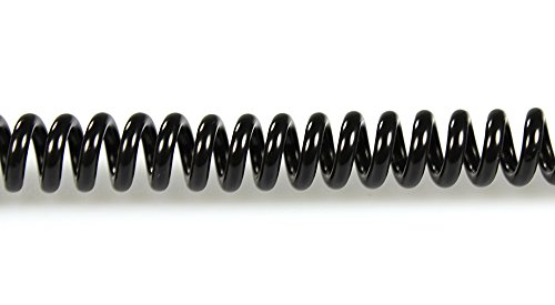 COM-FOUR® Daten- und Ladekabel USB2.0 A Stecker auf micro USB Stecker für Ihr neues Smartphone 20-50 cm Spiralkabel schwarz (3 Stück) - 5