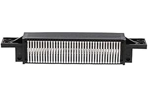 RUITROLIKER 72 Broches Connecteur Adaptateur pour Carte Noire de Remplacement Compatible pour NES