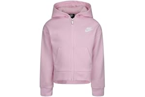 NIKE Kids Club Fleece High Low Full Zip Sweatshirt 6-7 Years