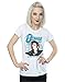 Produktbild David Bowie Damen Ziggy Stardust Orange Hair T-Shirt Small Weiß