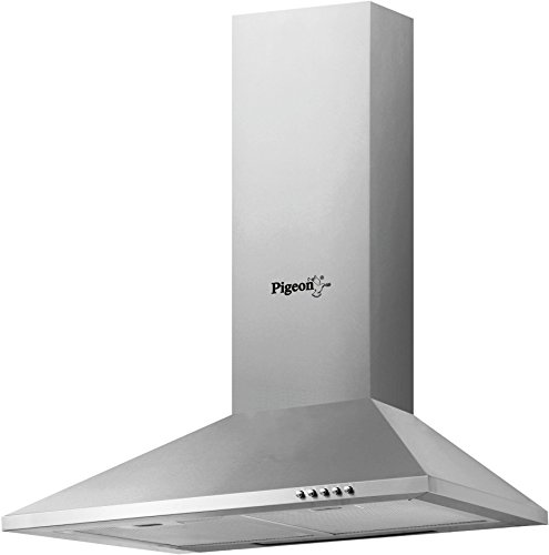 Pigeon 60 cm 600 m3/h Chimney (Sterling LX, Silver) RS.5310 (52.00% Off) - Amazon