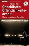 Checklisten Öffentlichkeitsarbeit: Muster, praktische Beispiele by 