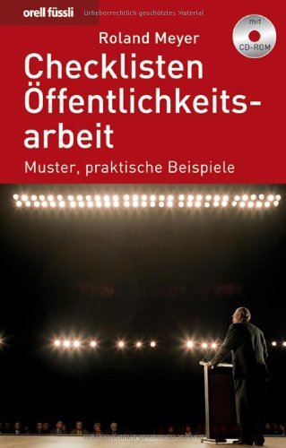 Checklisten Öffentlichkeitsarbeit: Muster, praktische Beispiele