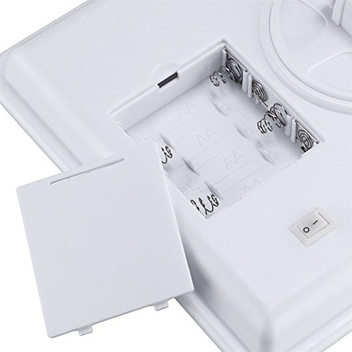 eBasic Beauty Make-up-Spiegel mit 16 LED Beleuchtung Dimmbar durch Touch-Schalter Ultra-High Definition Falterbar Standspiegel Profi Kosmetikspiegel Schminkspiegel Tischspiegel Batteriebetrieben - 4