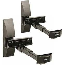 Vogel's VLB 200, Soporte de pared para altavoces (2x), Negro, Máx 20 Kg