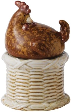 Which Comes First Small Chicken Storage Jar
