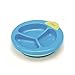 Foryee Baby Keeping Warm Stay Put Divided Suction Warming Plate - Blue