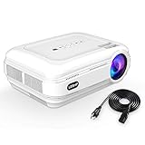 ●【 KEYSTONE/TRAPEZ KORREKTUR 】 - Sie können die Projektion mit ± 15 ° (vertikal) via Trapezfunktion manuell korrigieren. Bei Neigung unseres Beamers wird die Bildqualität nicht beeinflusst.