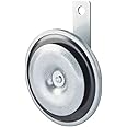 HELLA 3AL 002 952-871 Signal Horn - M26 - 24V - 115dB(A) - Frequency Range: 335Hz - Low Tone - Housing Colour: Grey - Flat Plug-in Connector