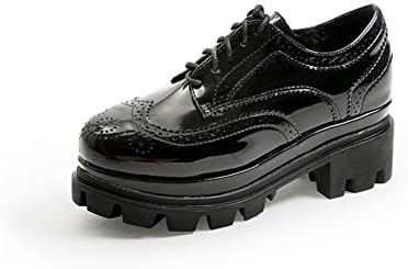 Court Shoes Lady Carved Tie With Shoes,Thicken Platform Shoes,Heels-A Foot Length=22.3CM(8.8Inch)
