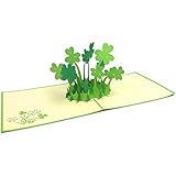 Glückwunschkarte Geburtstagskarte Motiv „Glücksklee“...