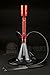 Produktbild UNITY Prime Shisha Hookah Red - 2 Schläuche